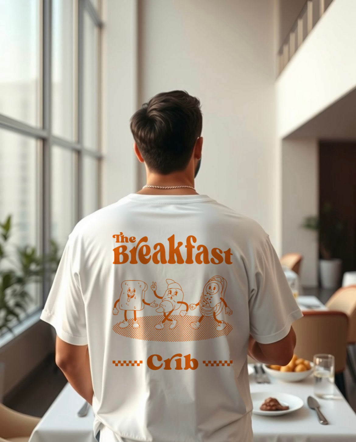 "Breakfast Crib" t-shirt