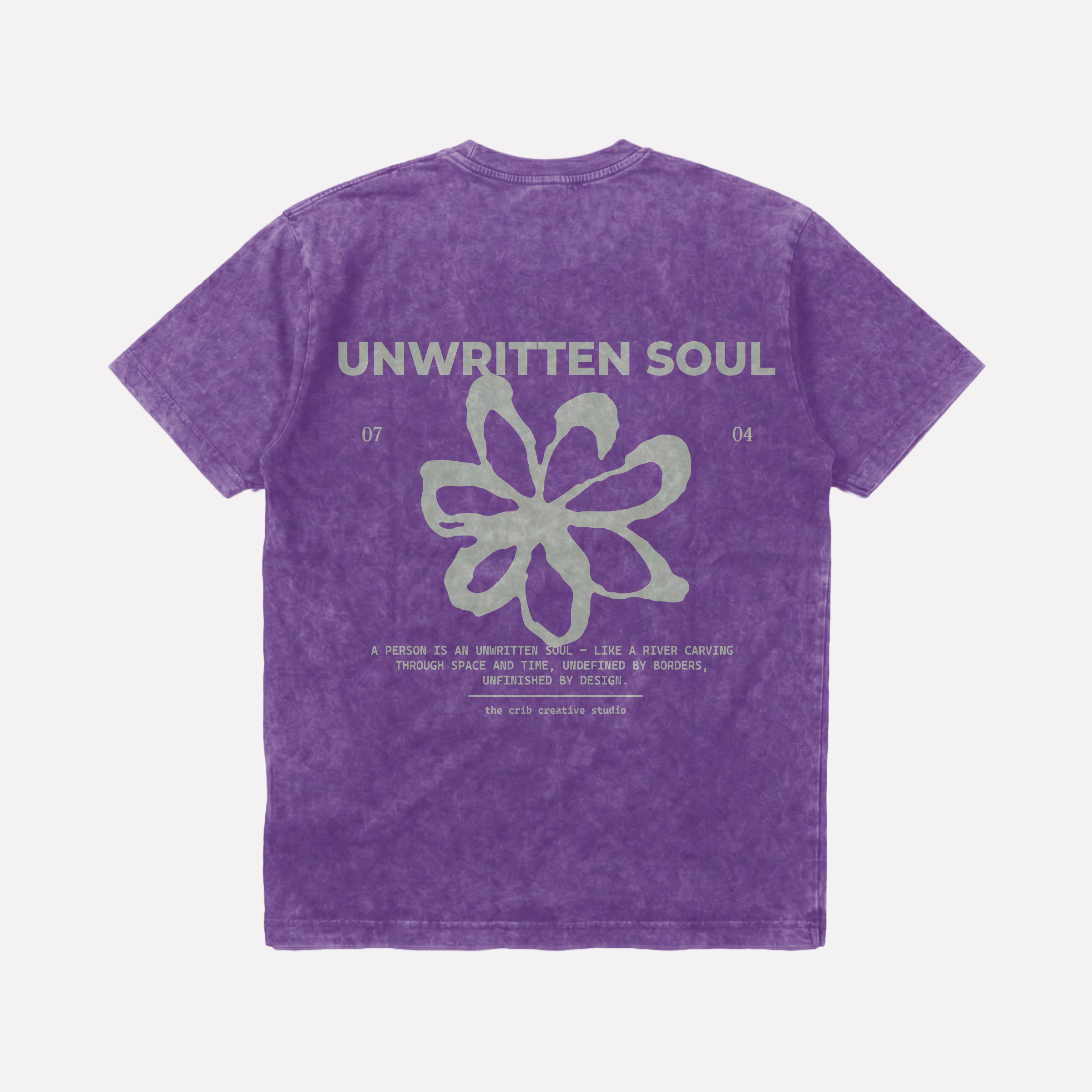 "Unwritten Soul" Acid-Washed t-shirt